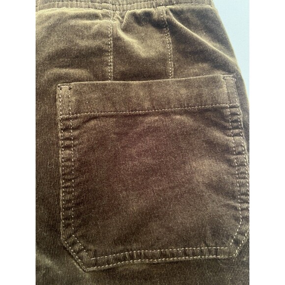 ANTHROPOLOGIE PILCRO Corduroy Jeans Women Small Dark Green Flare Bootcut Pull On - Picture 7 of 14